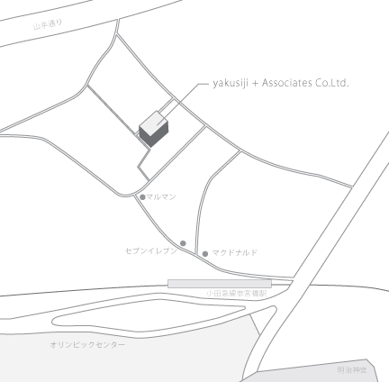 地図-渋谷区代々木4-55-5-303