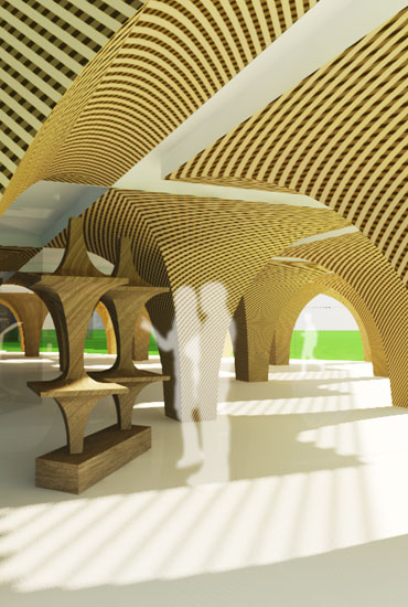 パース-展示スペース