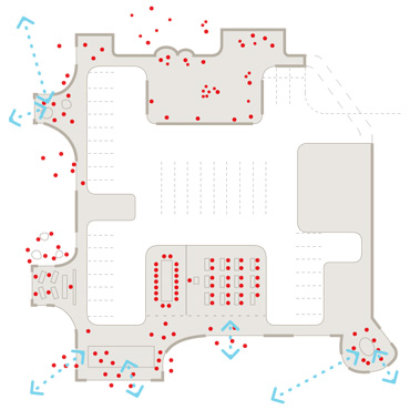 街に滲み出すにぎわい