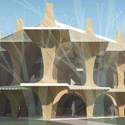 くまもとアートポリス熊本県立球磨工業高校管理棟改築コンペ