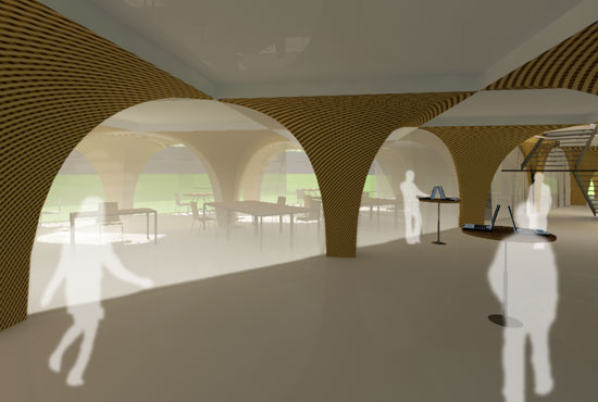 パース-霧のインテリア