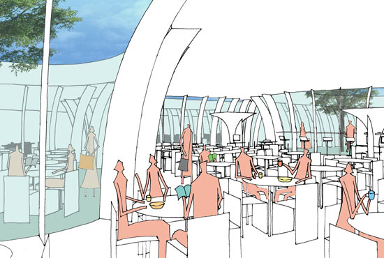 パース-レストラン