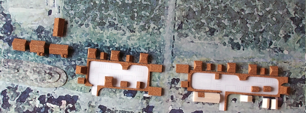 畑と林のある家